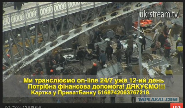 Беркут пошел на штурм