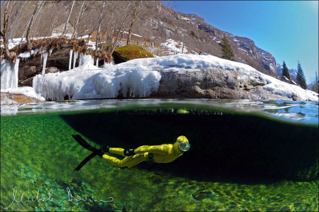 Кристально чистые воды реки Верзаска