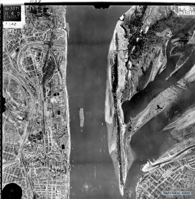 Сталинград Аэрофотосъемка 1942 года
