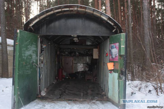 Стоянка списанных самолётов в Домодедово