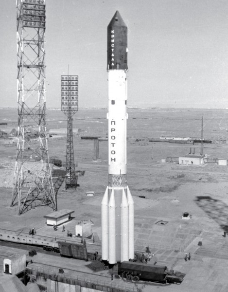 55 лет назад, с космодрома Байконур впервые стартовала ракета-носитель тяжёлого класса «Протон»