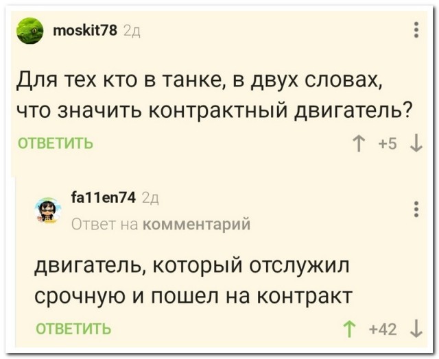 Забавные комментарии из социальных сетей (15.11.21)