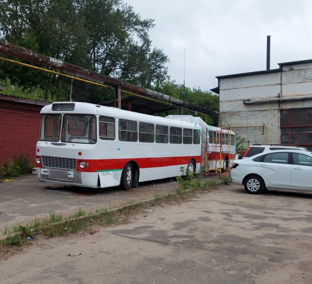 В Москве отреставрировали один из трех сохранившихся до наших дней «Икарусов-180».
