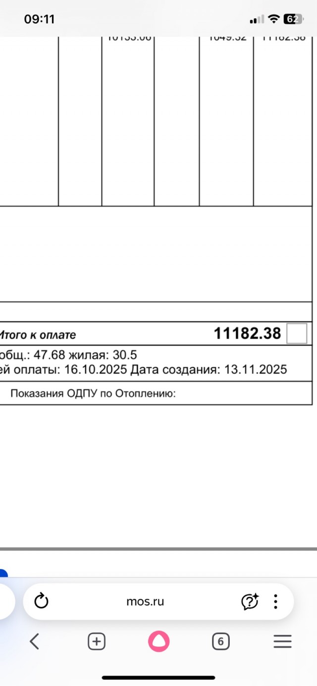 Инфляция наглядно по ЖКХ