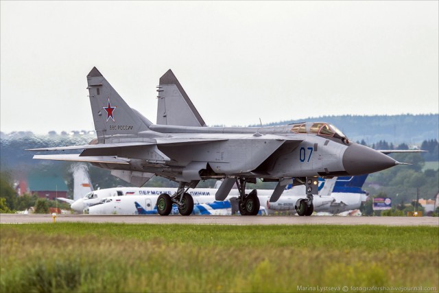 МиГи-31 на авиабазе Сокол в Перми