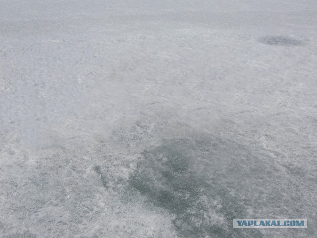 Фотожаба - Мужик на зимней рыбалке