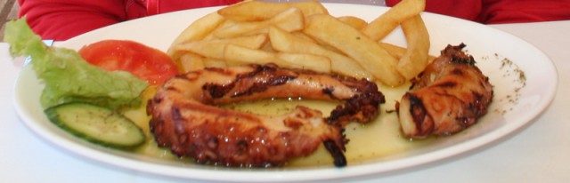 Осьминог по-галисийски. Pulpo a la Gallega.