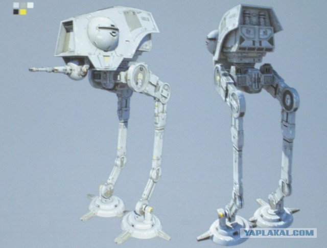 Самодельный шагоход AT-ST своими руками