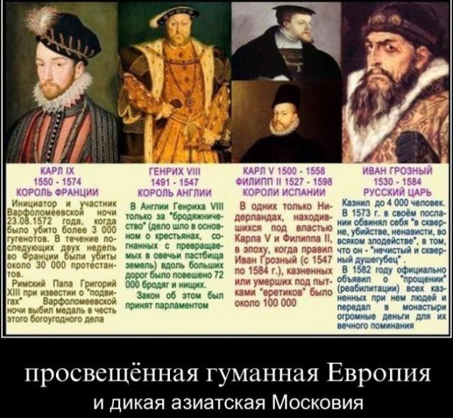 Что нужно знать русскому человеку про Ивана IV Грозного? Очень кратко.