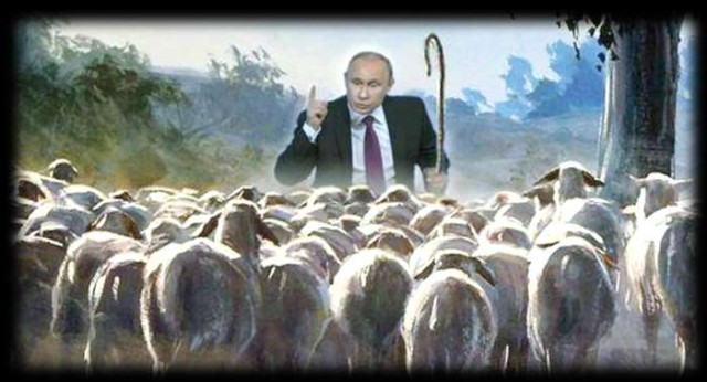 Встреча Владимира Путина в Дагестане