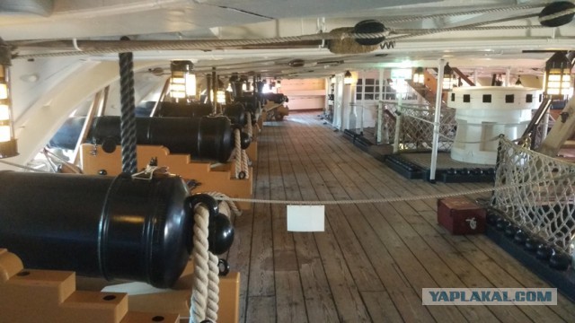 Посещение HMS Victory в г. Портсмут, Великобритания
