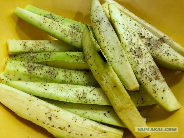 Кабачки в кляре
