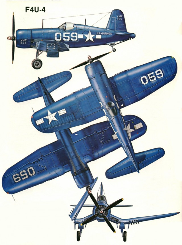 "Ублюдок из Коннектикута". F4U Corsair