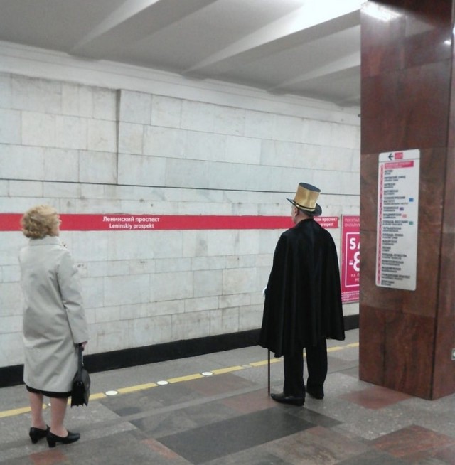 Свежая подборка модников из российского метрополитена