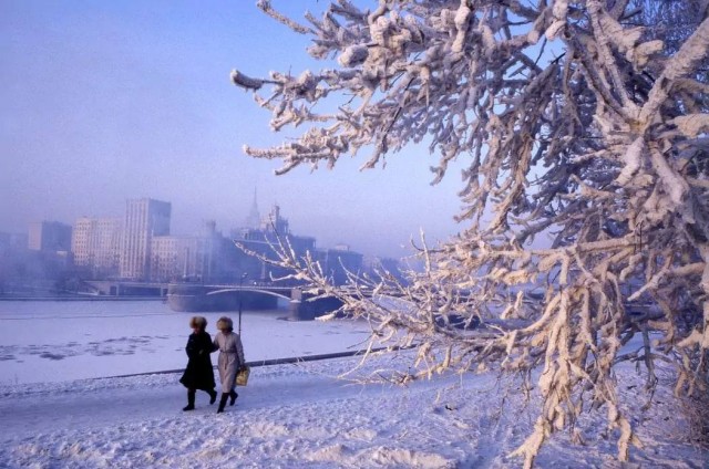 Москва зимняя и новогодняя. Часть первая.