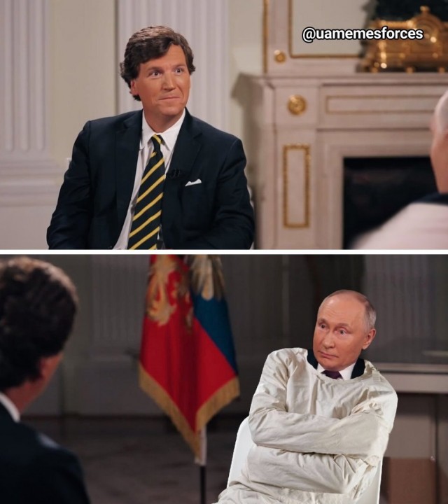 Интервью Такера Карлсона с Владимиром Путиным