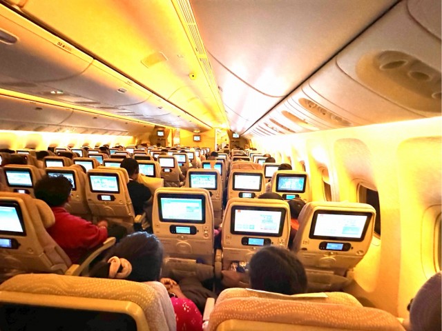 Как я в бизнес-классе летал