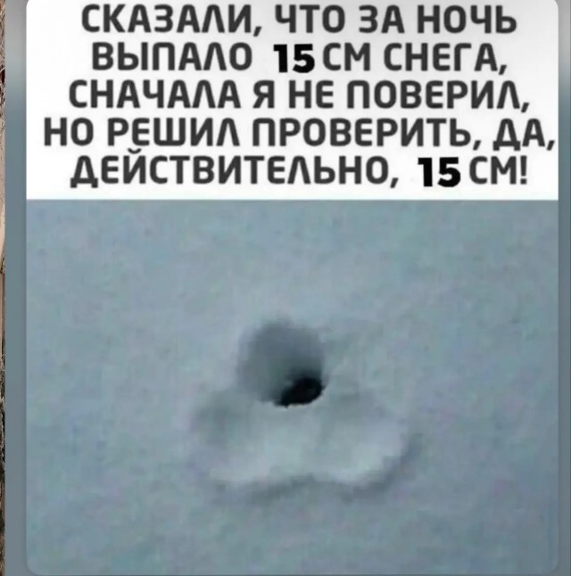 Ежедневная порция холода