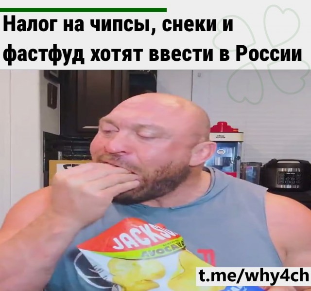Движение "Здоровое Отечество" предложило ввести акцизы на чипсы, фастфуд и снеки