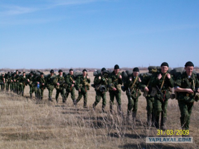 Тяготы и лишения воинской службы