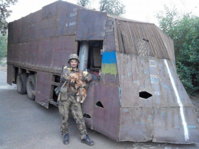 Устрашающая военная техника Украины...