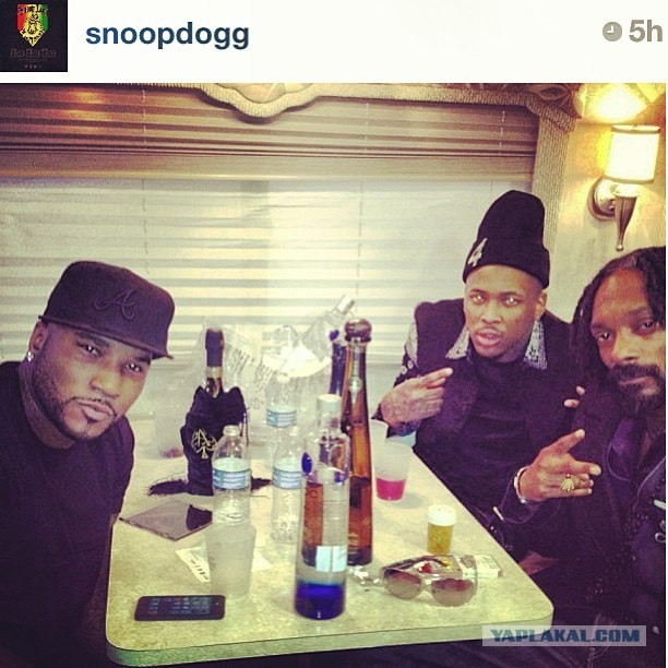 Снуп Дог с друзьями в русском поезде