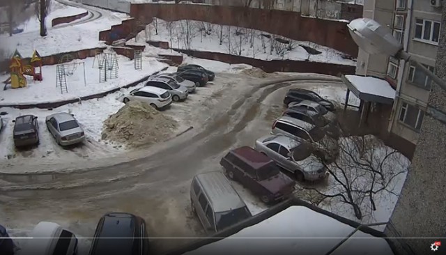Поджог "Вольво" в Липецке