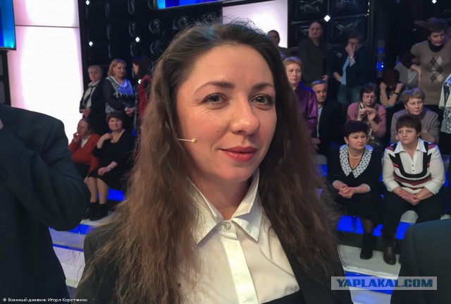 Лысый Ковтун (Украина) отгреб на передаче при съемках на канале "Звезда"