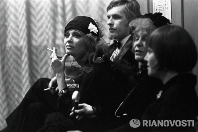 Редкие фотографии советских знаменитостей
