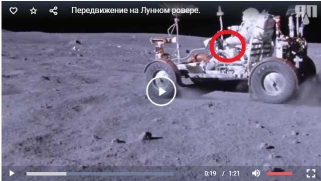 Передвижение на Лунном ровере