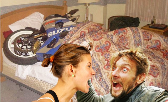 Бешеный байкер