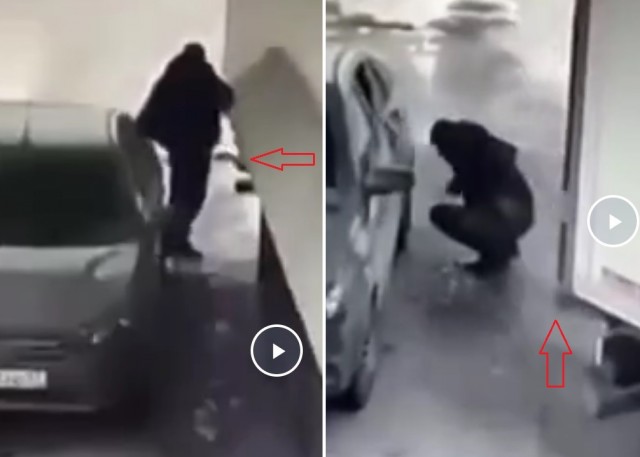 На зaправке в Абaкане мужчина закрыл собой легковушку, чтобы ее не повредила фура