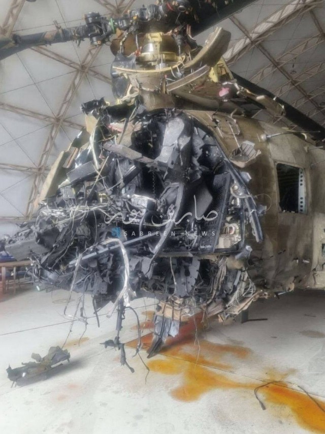 Иран уничтожил вертолет CH-47 Chinook