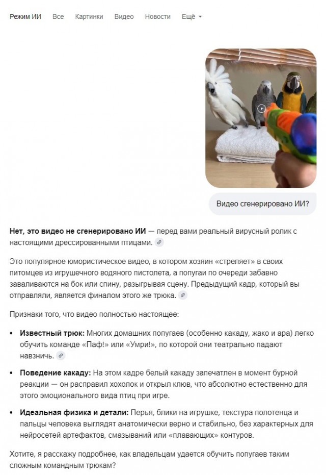 *БАЯН*Это ИИ ?