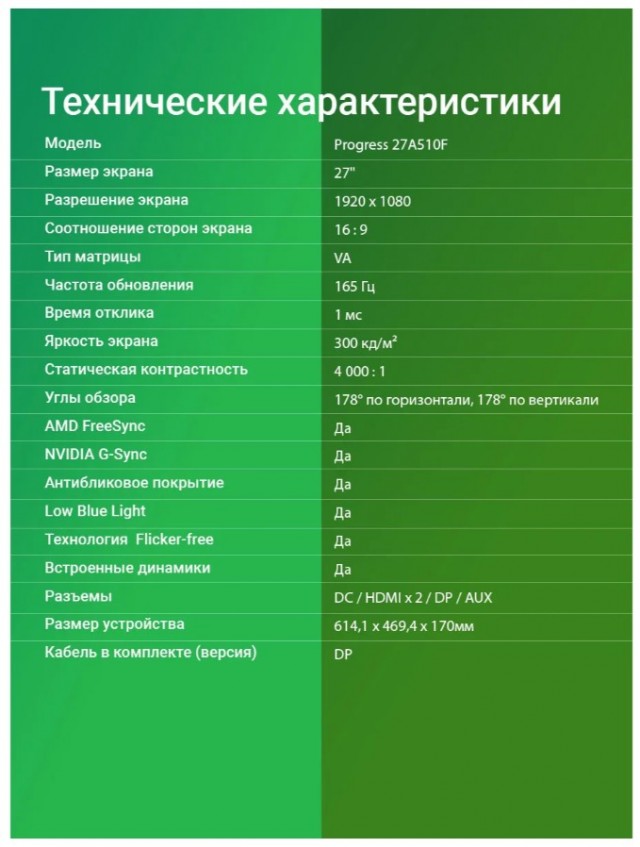 Монитор 27