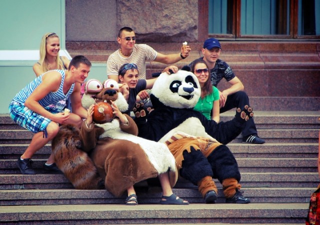 Лето. Жара. Киев.