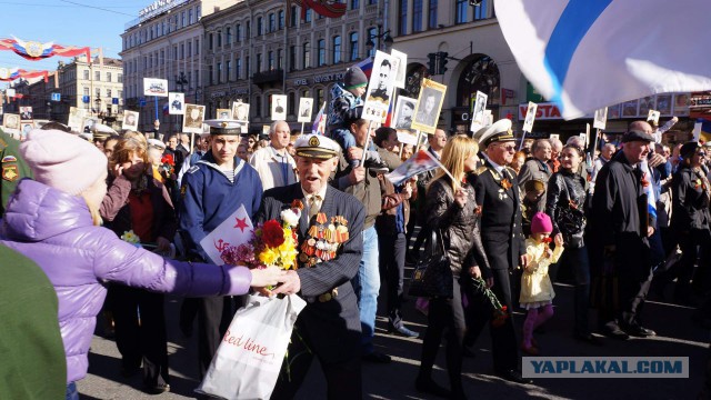 Парад 9 Мая 2015 в Санкт-Петербурге