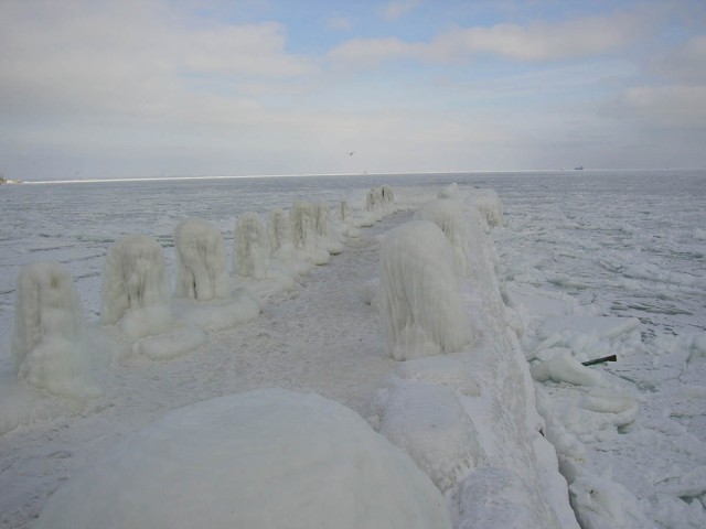 Черное море... замерзло!