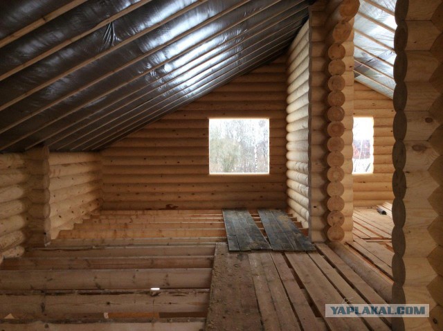 Строительство дома на даче