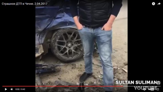 Страшное ДТП в Чечне