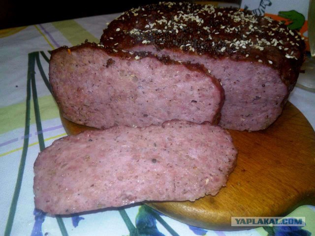 Баварский "мясной хлеб"