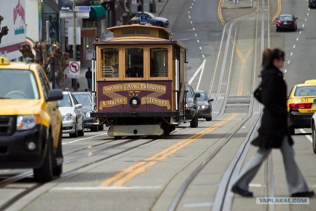 Канатный трамвайчик в Сан-Франциско