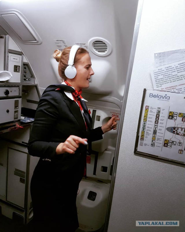 Задаем дурацкие вопросы стюардессе