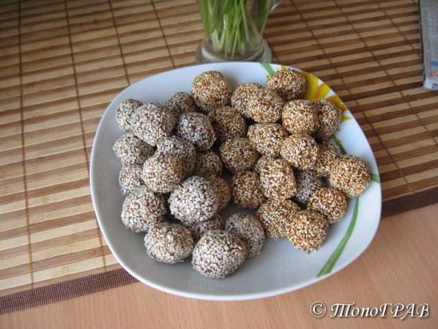 Финиковые шарики