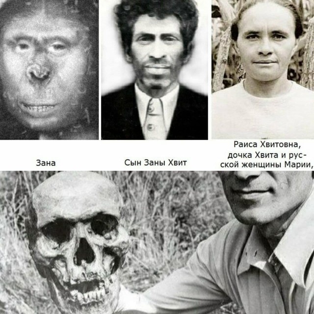 Абхазия - родина двухметровой дикой женщины