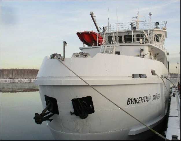 Завершено строительство НИС «Викентий Зайцев» проекта ТСК.550