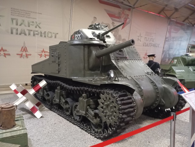 Посещение музея в Кубинке