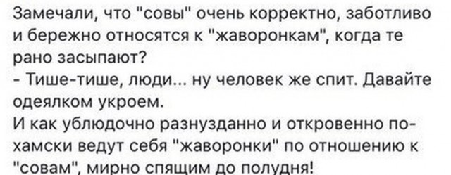 Учёные в шоке: именно «совы» спасли человечество от вымирания. И вот доказательства
