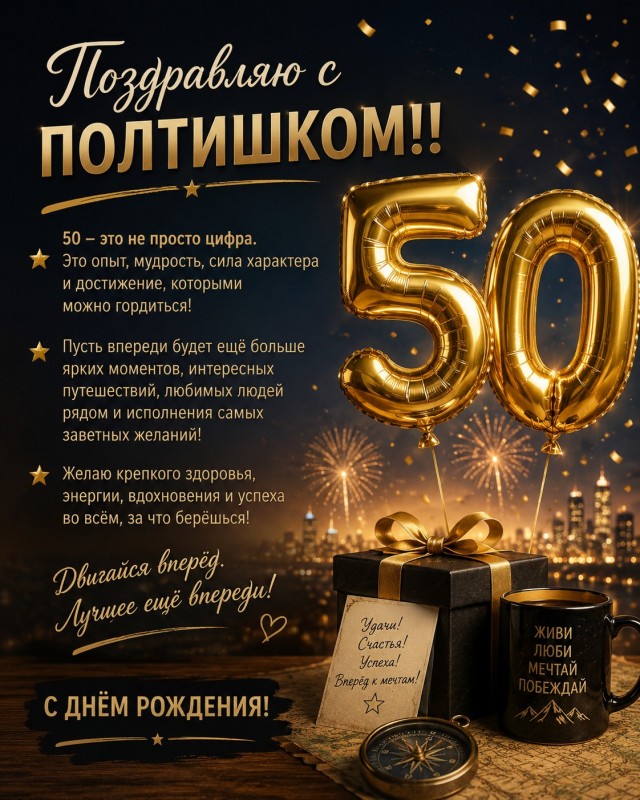 Мне 50