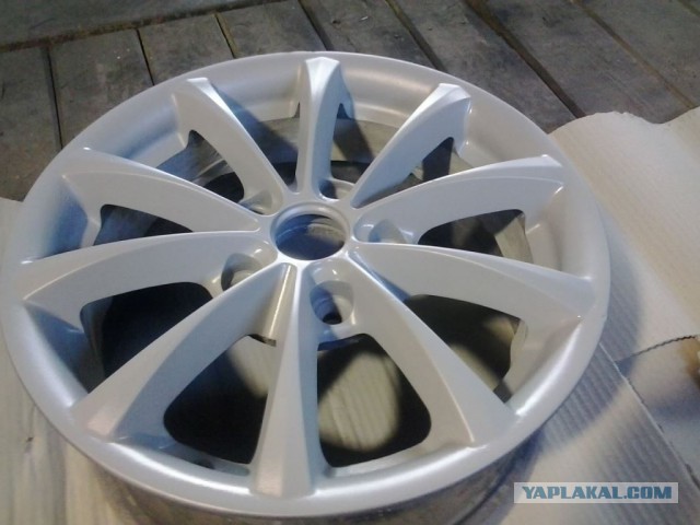 Как я колесные диски восстанавливал